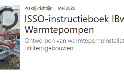 ISSO-instructieboek bodemgebonden e.a warmtepompinstallaties voor utiliteitsgebouwen